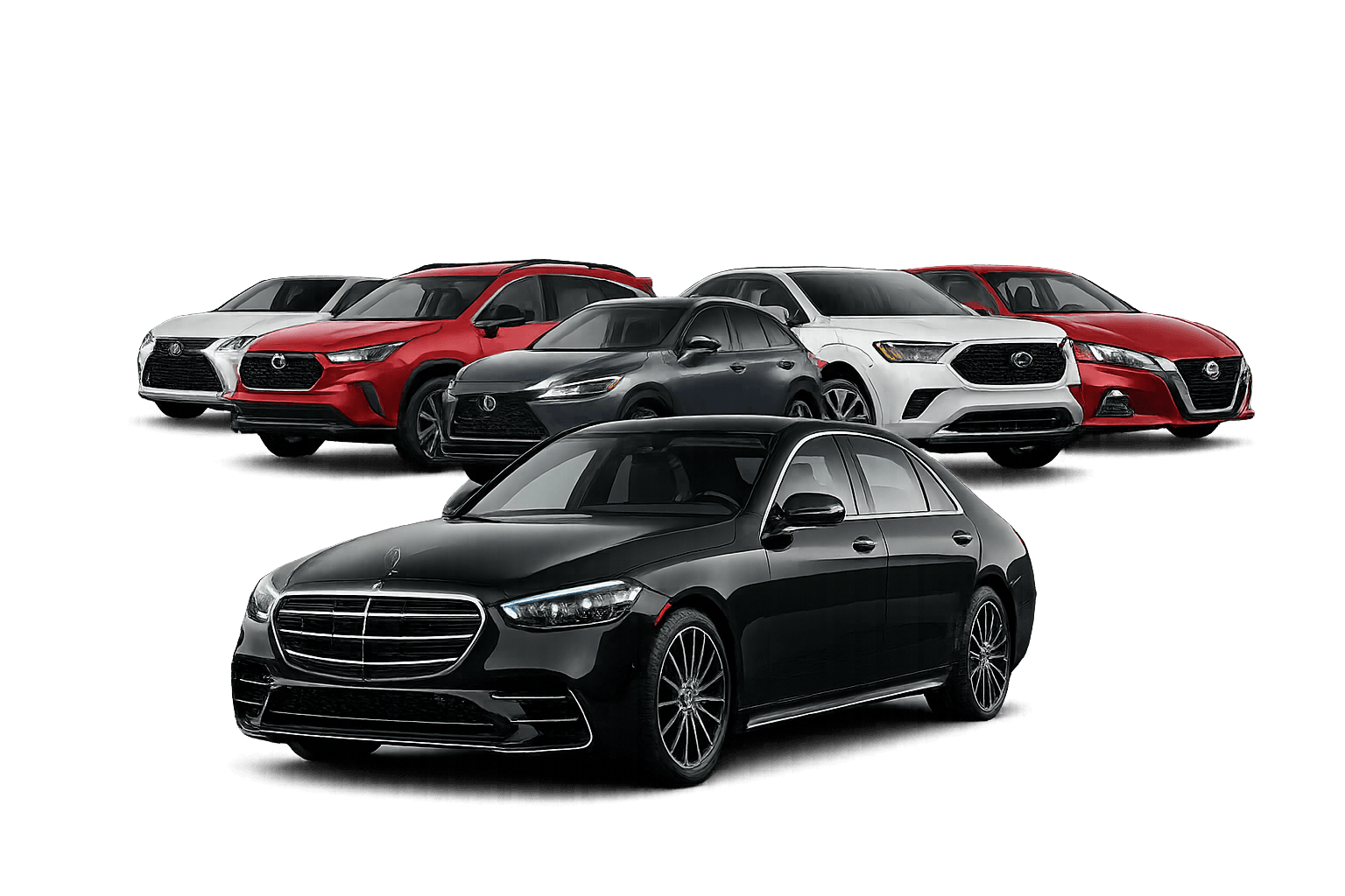 Luxury car showcase